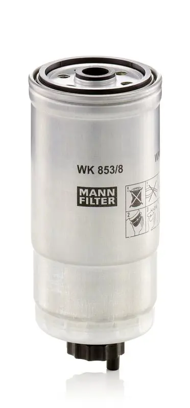 MANN-FILTER WK8538 ФИЛЬТР ТОПЛ ALFA