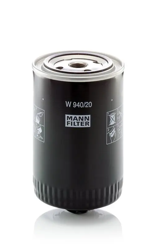 MANN-FILTER W94020 Фильтр масляный W940/20