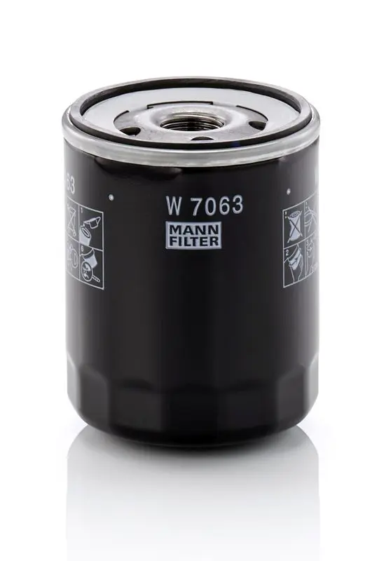 MANN-FILTER W7063 Фильтр масл.PSA 1.4/2.0d 14-