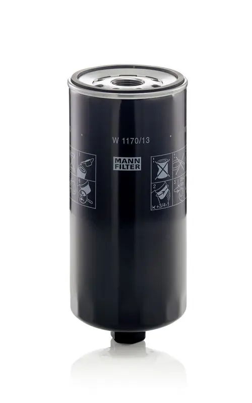 W1170/13 MANN-FILTER Фильтр масляный W1170/13