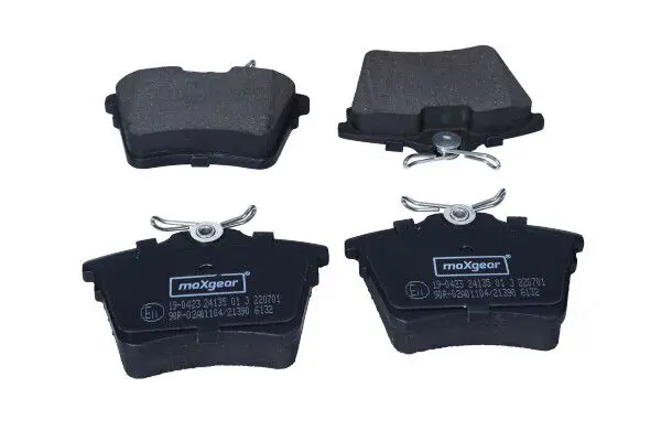 MAXGEAR 190423 Комплект тормозных колодок