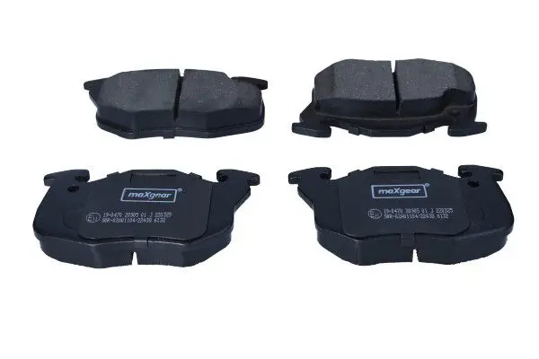MAXGEAR 190470 Комплект тормозных колодок