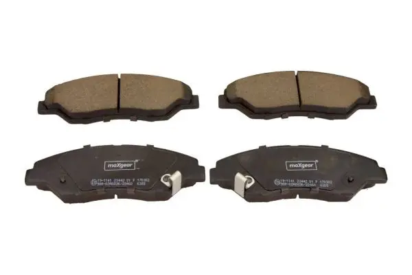 MAXGEAR 191141 Комплект тормозных колодок