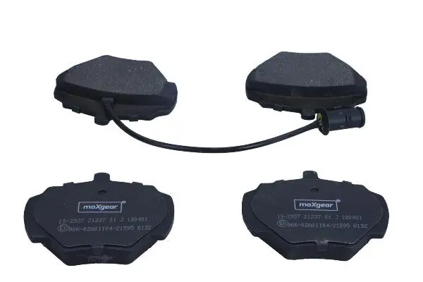 MAXGEAR 192937 Комплект тормозных колодок,