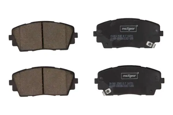 MAXGEAR 192924 Комплект тормозных колодок