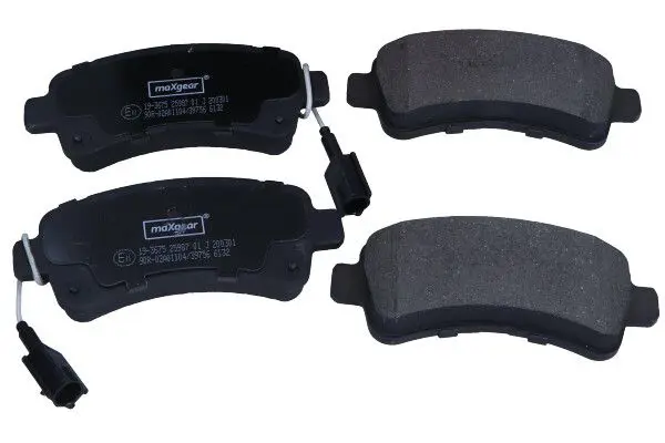 MAXGEAR 193675 Комплект тормозных колодок,