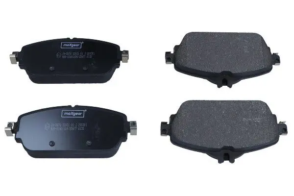 MAXGEAR 193676 Комплект тормозных колодок,