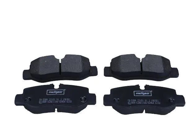 MAXGEAR 193388 Колодки задн. W448,W447