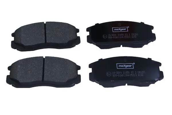 MAXGEAR 193600 Комплект тормозных колодок,