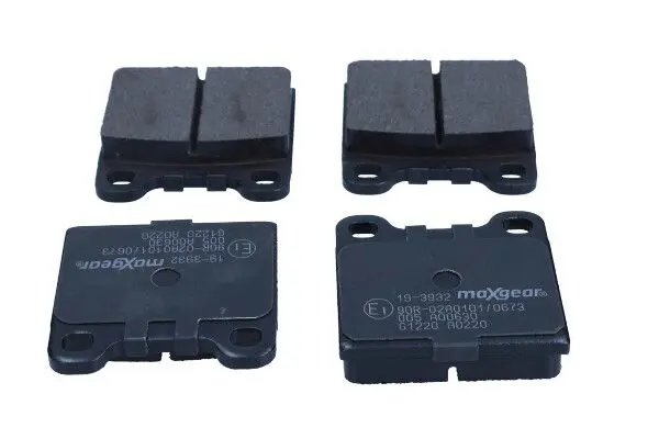 MAXGEAR 193932 Комплект тормозных колодок,