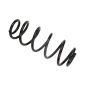 600018D Suspension Spring