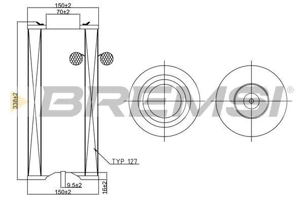 FA1256 Air Filter