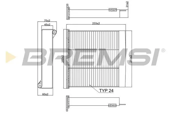 FC2417 Filter, cabin air