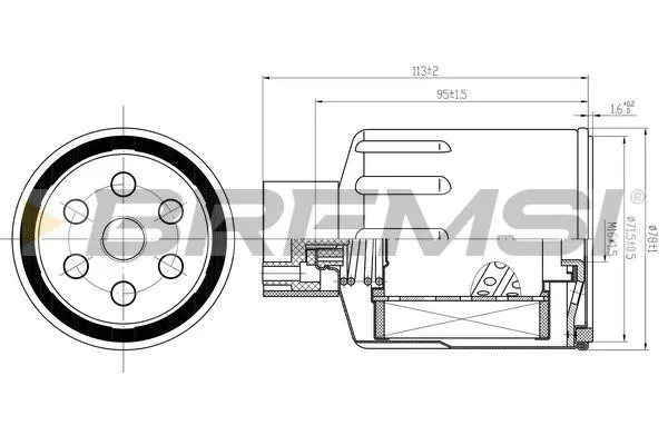 FE1500 Fuel Filter