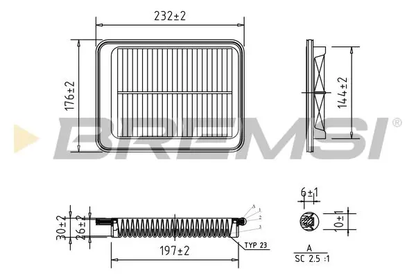 FA1040 Air Filter