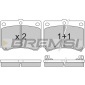 BREMSI BP2491