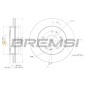 BREMSI CD7387S