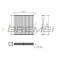 FC0439A Filter, cabin air