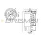 BREMSI FE0827
