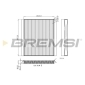 FC0453 Filter, cabin air