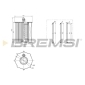 FL0135 BREMSI Oil Filter