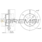 BREMSI CD6209V