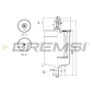 FE0395 BREMSI Fuel Filter