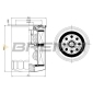 FL1420 BREMSI Oil Filter