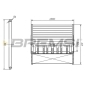 FL0250 BREMSI Oil Filter