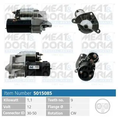 MEAT & DORIA 5015085 Стартер