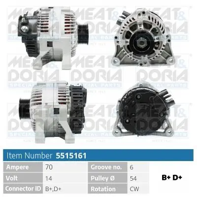 MEAT & DORIA 5515161 Генератор