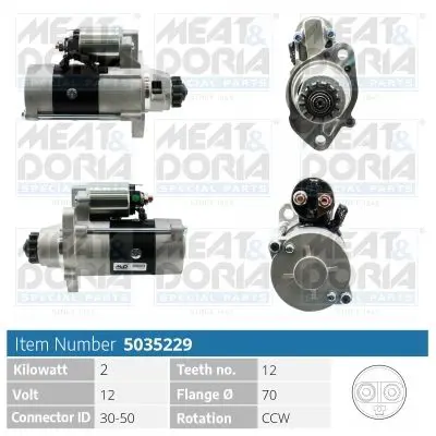 MEAT & DORIA 5035229 Стартер