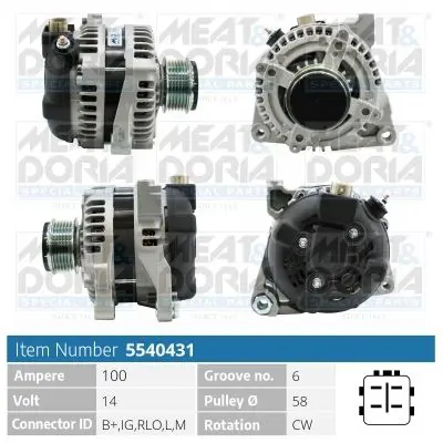 MEAT & DORIA 5540431 