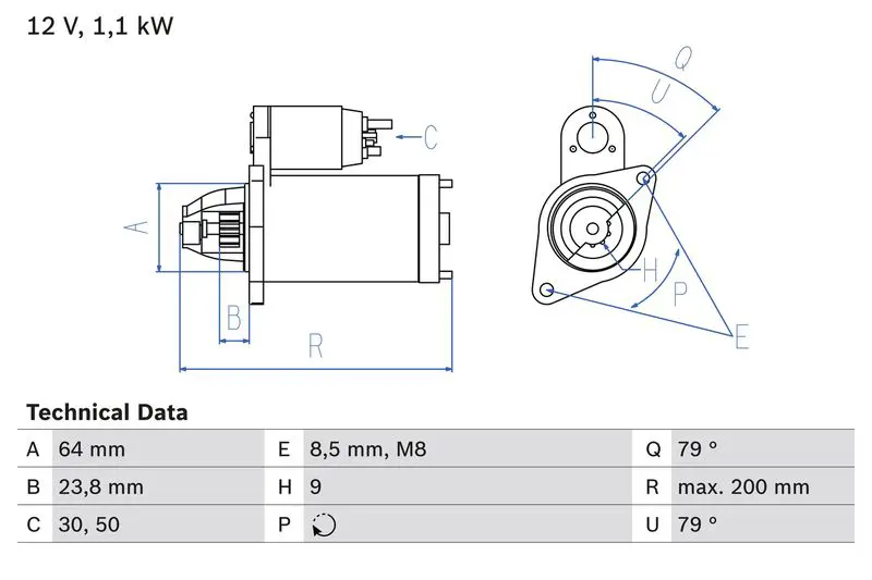 Bosch 0986021240 Стратер