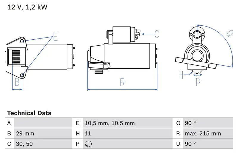 Bosch 0986023570 Стартер