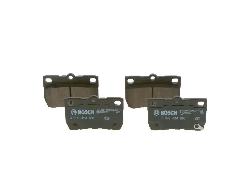 Bosch 0986494891 Колодки торм.зад.
