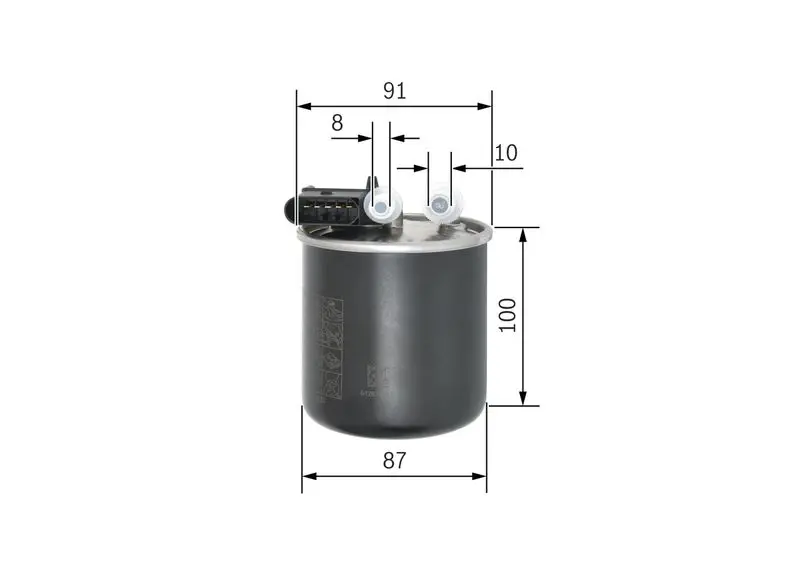 Bosch F026402838 Фильтр топливный MB: Sprinter