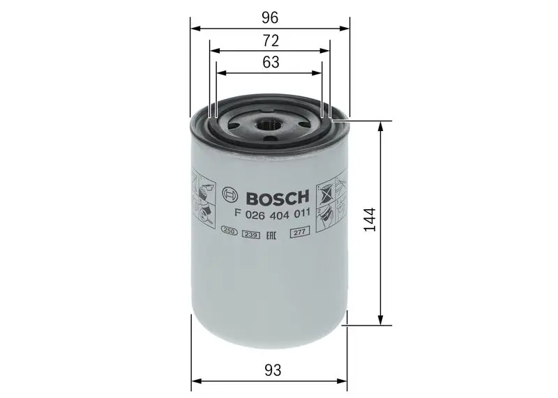 Bosch F026404011 Фильтр