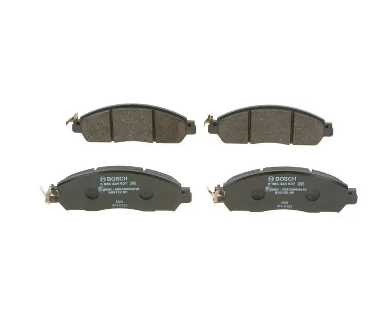 BOSCH 0986424837 Комплект тормозных колодок,