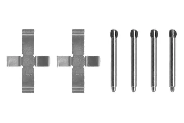 BOSCH 1987474100 Ремкомплект дисковых тормозных