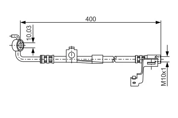 BOSCH 1987476815 Шлангопровод