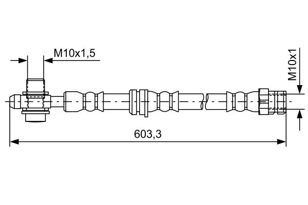 BOSCH 1987481742 Шлангопровод