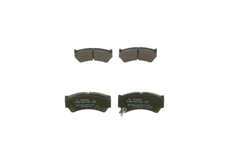 BOSCH 0986494234 Колодки тормозные SUZUKI