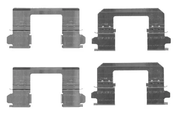 BOSCH 1987474461 Комплектующие, колодки