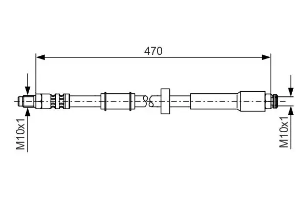 BOSCH 1987481004 Шлангопровод