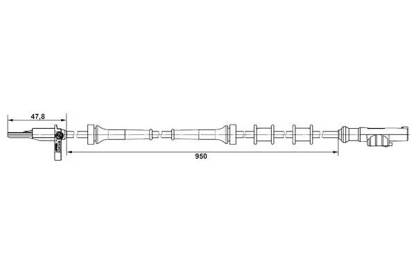 BOSCH 0265007883 Датчик абс