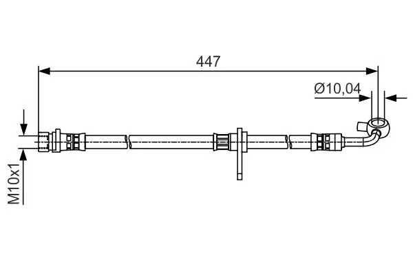 BOSCH 1987481511 Шлангопровод