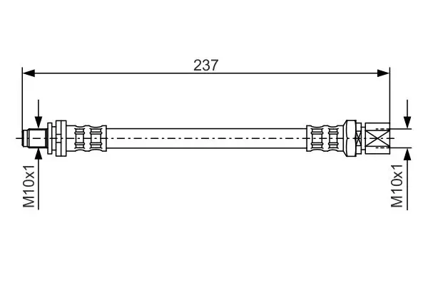 BOSCH 1987476564 Шлангопровод