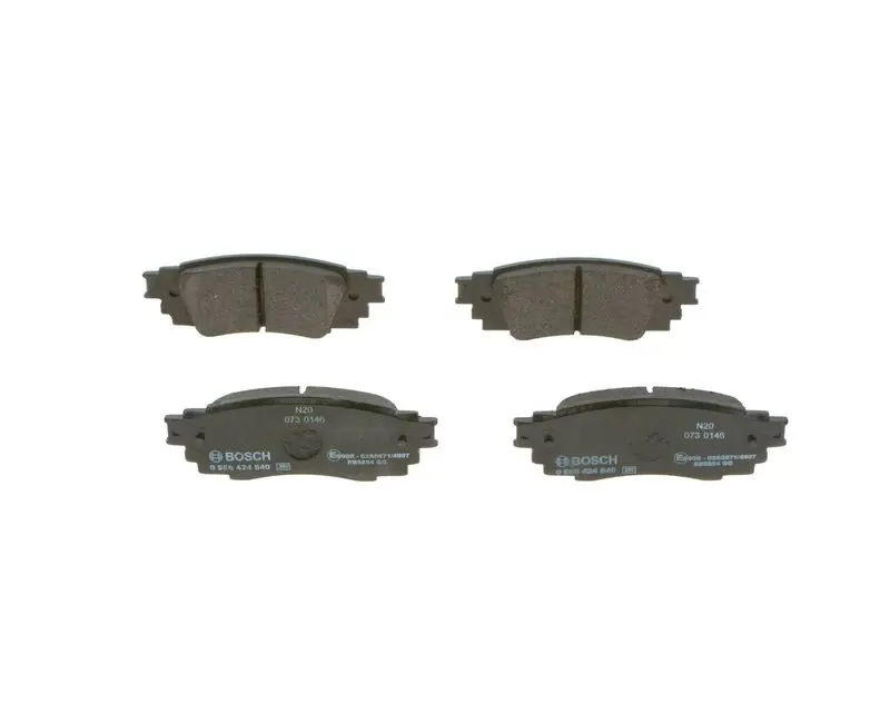 0 986 424 840 Колодки дисковые задние