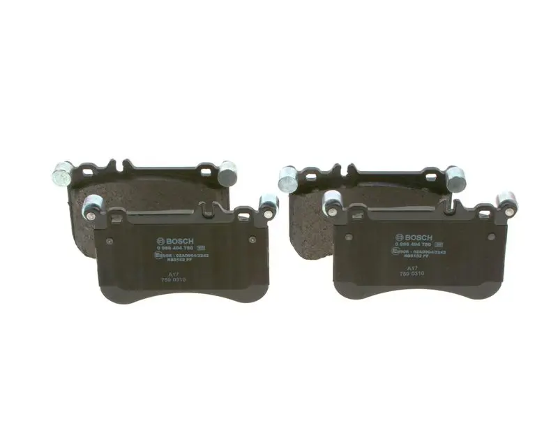 BOSCH 0986494780 Комплект передних тормозных